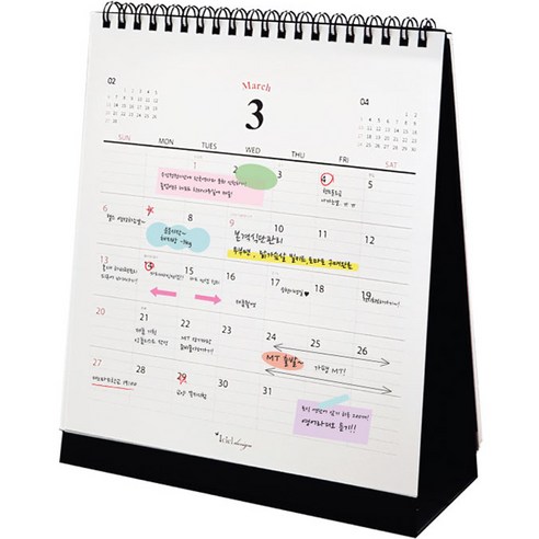 추천제품 아이씨엘디자인 Desk Calendar 2024 M 소개