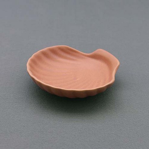 달소금 국산 도자기 조가비찬기, 바이올렛, 1개