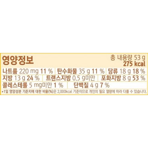 빼빼로 초코필드, 53g, 40개