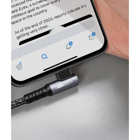 코드웨이 아이폰 라이트닝 고속 충전케이블