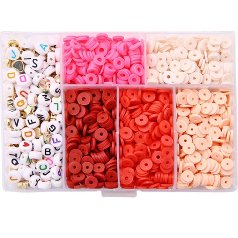 알로데 소프트 팔찌 반지 만들기 DIY 비즈 6mm ONE SIZE, NO 05, 1개