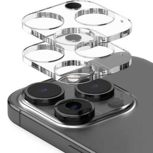 iPhone 15 Pro 및 15 Pro Max용 최고의 카메라 렌즈 보호: 누아르 후면 카메라 렌즈 강화유리 보호필름