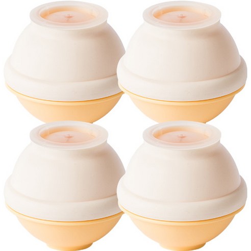 플라팜 실리콘 얼음틀 아이스볼메이커 4p, 그린, 4개 얼음제조기