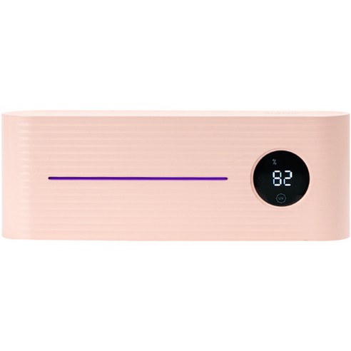 로이체 UV 무선 바람 건조 벽걸이 거치형 칫솔살균기 RTS-500, 핑크
