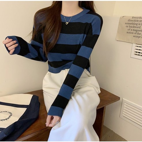 女性 時尚 服裝 頂部 圓領 針織 毛衣 成年女性 成年女性 婦女