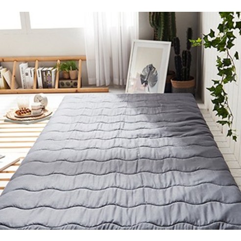 수면의 질을 향상시키는 홈잡스 9존 슬립 접이식 토퍼 매트리스