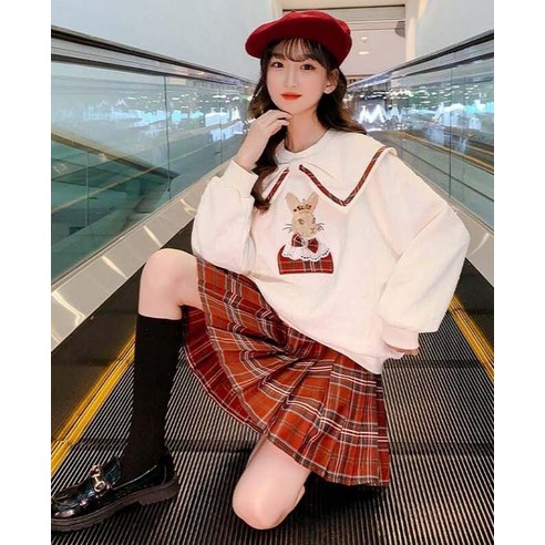 Junior  Fashion  Girl  Clothing  Skirt  Set  Girl  Girl  Junior  9歲以上