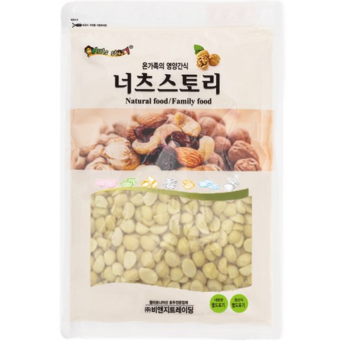 너츠스토리 마카다미아 반태 4호, 350g, 1개