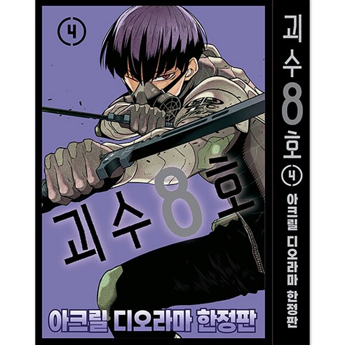괴수 8호 아크릴 디오라마, 서울미디어코믹스, 4권