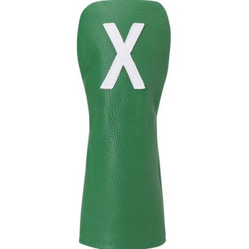 베슬 골프 X 우드커버 헤드커버 S31B6CV637, 그린, 1개