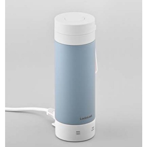 락앤락 리틀럽 마망 가열텀블러 스카이블루 300ml, EJC723