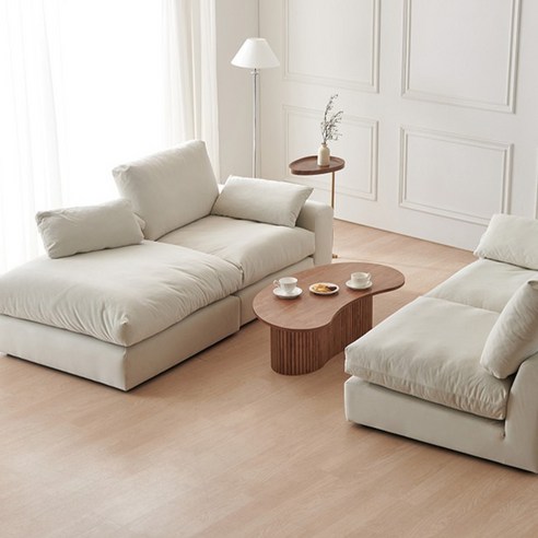 거실에 '수놓는' 편안함, 동서가구 로어드 아쿠아 패브릭 소파!