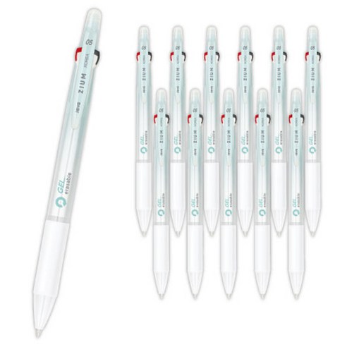 자바펜 지움3겔 지워지는 볼펜 0.5mm, 12개, 민트