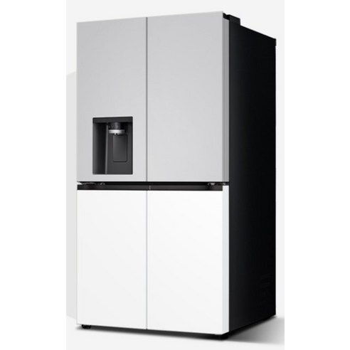 넉넉한 용량과 색상 선택 가능한 LG전자 오브제 냉장고