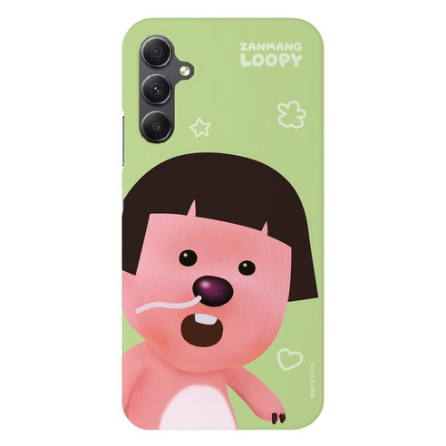 잔망루피 빅페이스 컬러풀 휴대폰 하드 케이스