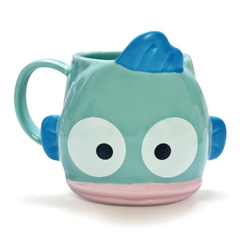스케이터 산리오 페이스 머그컵 390ml, 스카이한교동, 1개