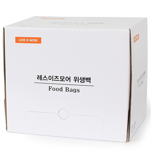 레스이즈모어 대용량 위생백 중 25cm x 35cm, 중(M), 1000개, 1개