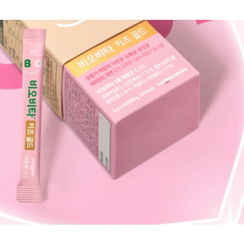 비오비타 키즈 골드 유산균: 어린이의 장 건강과 전반적인 건강 증진을 위한 필수품