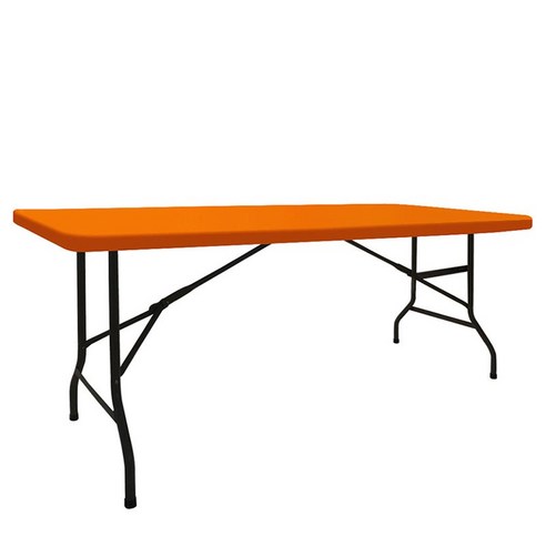 다름이야 야외 테이블 멀티 천 커버 120cm, 주황색