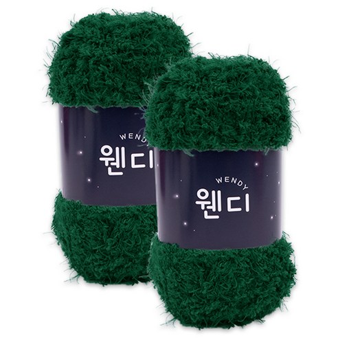 웬디 뜨개실, 314 그린, 2개