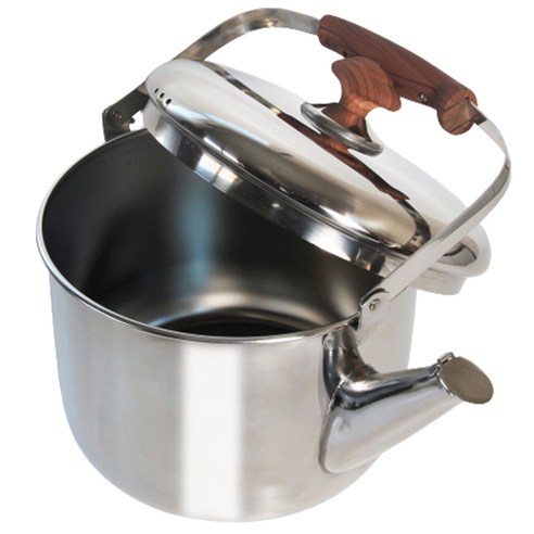 리빙글로리 오아시스 주전자 국내생산, 6.6L, 실버, 1개