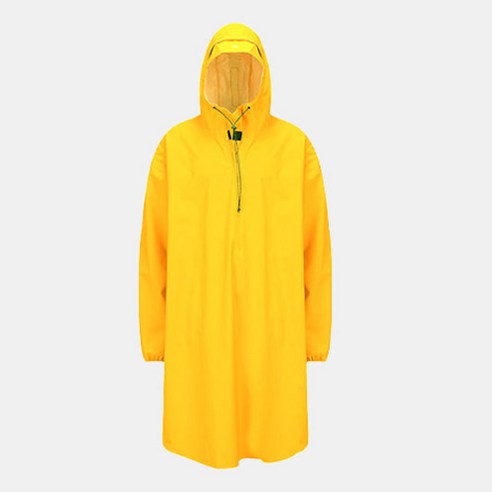 울프라운치 업사이클 레인코트, SOLID YELLOW, 1개