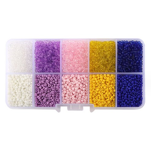 알로데 알록달록 시드비즈 DIY 키트 2mm 세트, TYPE 05, 1세트