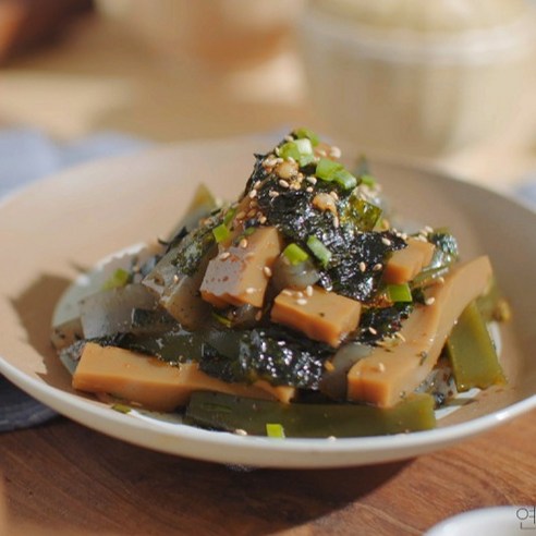 순수한 김의 맛으로 요리 향상