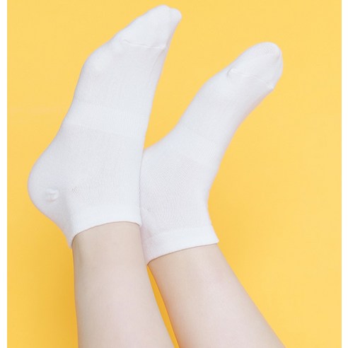 궁극의 편안함과 지지력을 위한 도씨 프리미엄 파일 이중 쿠션 중목 양말