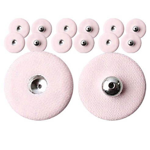 동대문단추왕 싸개 스냅 똑딱이 단추 18mm, 라이트핑크, 7개