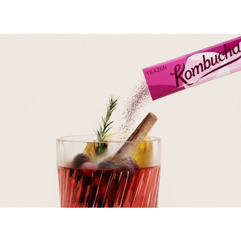 건강과 맛을 동시에 즐길 수 있는 티젠 뱅쇼 콤부차