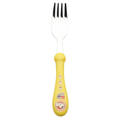 블룸엣홈 아동용 두기, 노랑 , 포크, 1개