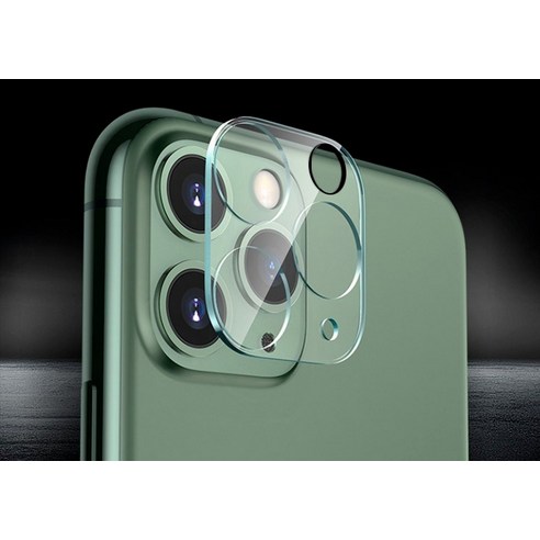 iPhone의 카메라를 보호하는 뛰어난 내구성과 포괄적인 보호를 제공하는 FCF 강화유리 카메라 보호필름 풀커버