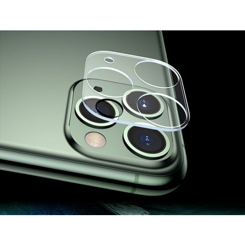 iPhone의 카메라를 보호하는 뛰어난 내구성과 포괄적인 보호를 제공하는 FCF 강화유리 카메라 보호필름 풀커버