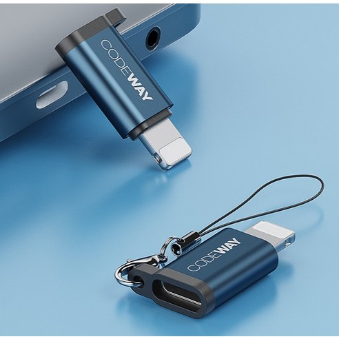 코드웨이 USB 3.0 C타입-라이트닝 OTG 변환 젠더, 로켓배송로 빠른 수령 가능