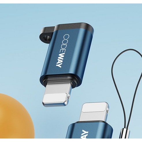 코드웨이 USB 3.0 C타입-라이트닝 OTG 변환 젠더, 로켓배송로 빠른 수령 가능