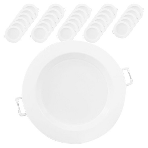 시그마엘이디 LED 슬림형 고급형 매입등 7W 95mm, 30개, 주백색
