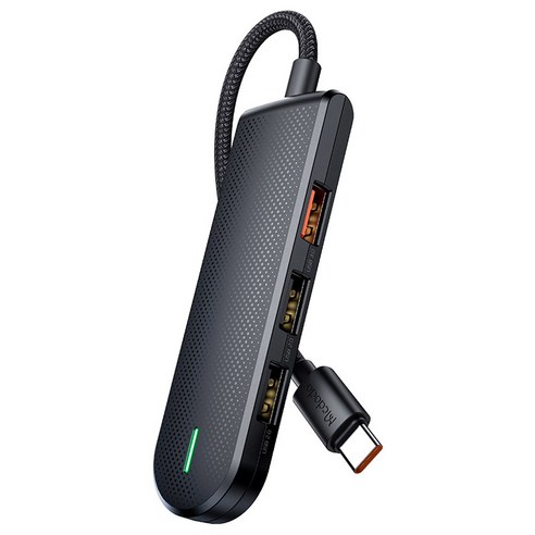 맥도도 C타입 5 in 1 USB 멀티 허브 HU-143, 5 in 1 (HU-1430), 블랙