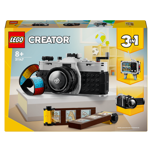 레고 크리에이터 31147, 레트로 카메라 – 레고 크리에이터 31147, 레트로 카메라 모형 
완구/교구