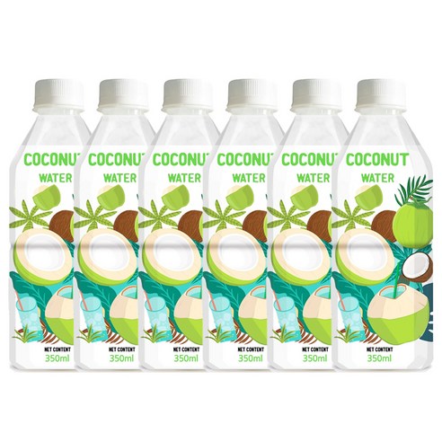 RFC 코코넛워터, 500ml, 6개