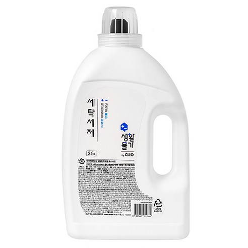 크리오 생활물가 세탁세제 계량컵 일반드럼겸용, 2.5L, 1개