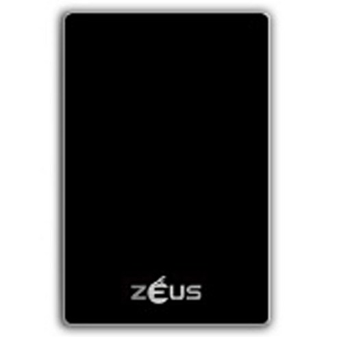 제우스 외장하드 Zeus Z1 + USB C 케이블 + 젠더 세트, 블랙, 750GB