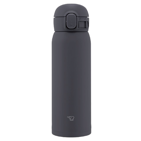 조지루시 심리스 센 원터치 텀블러, 소프트 블랙 BM, 480ml, 1개