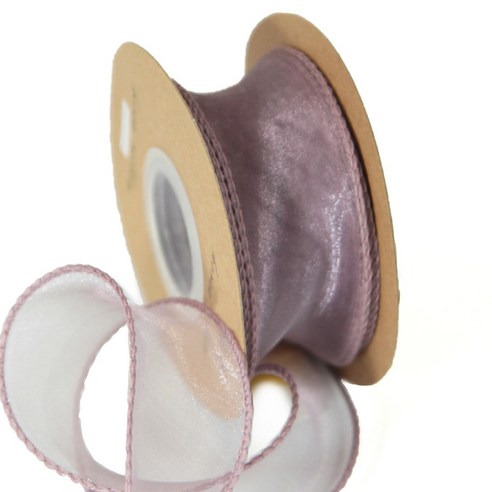 아이엔피 오간디리본 40mm, 10 보라, 9m, 1개