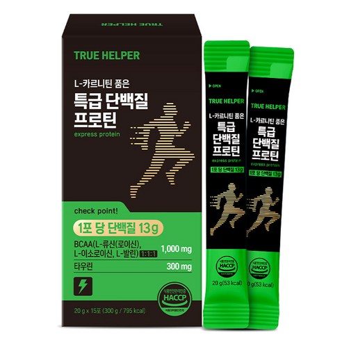 트루헬퍼 L-카르니틴 품은 특급 단백질 프로틴 15p, 300g, 2개