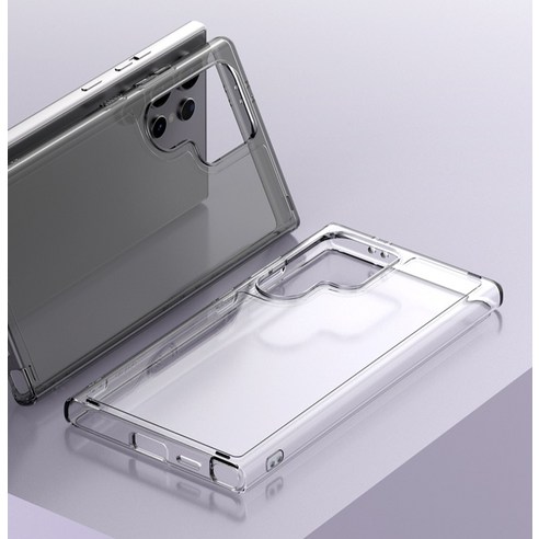 갤럭시 S를 스타일리시하고 안전하게 보호하는 아라리 플렉실드 투명 범퍼 휴대폰 케이스