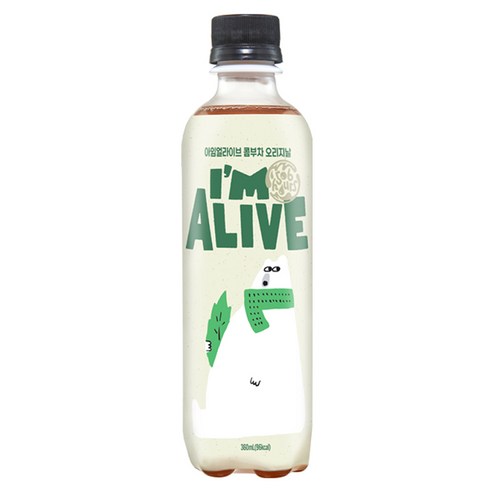 아임얼라이브 콤부차 오리지날, 360ml, 1개