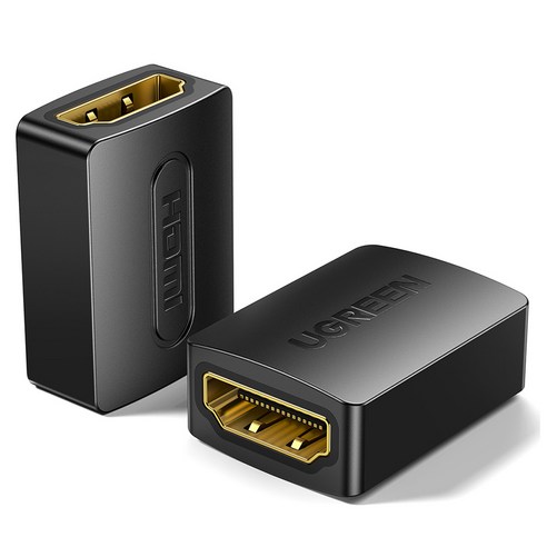 유그린 4K HDMI F to F 연장 젠더 커플러, 2개, B000-20107_NB2