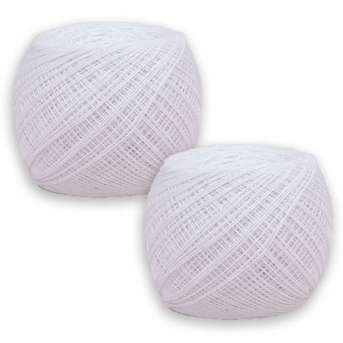 뽀얀 순백의 설렘, 타조 구정 순면 40수 뜨개실로 시작하는 따뜻한 취미 생활 레이스실