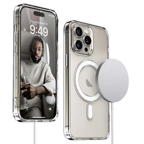 베루스 맥세이프 크리스탈믹스: 투명성, 보호력, 편의성을 위한 마그네틱 휴대폰 케이스